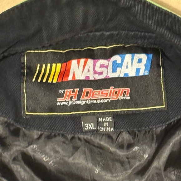 Dale Earnhardt Jr Diet Mountain Dew NASCAR Jacket JH Designs Men's 3XL - Picture 4 of 16